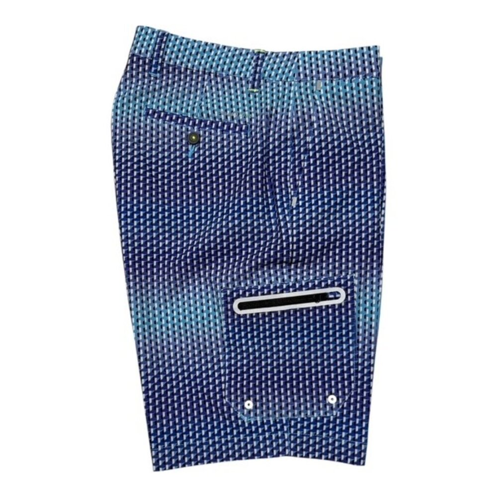 Tommy Bahama Cayman Isles Ombre Adventure Shorts Men's 30 Island Navy Blue NWT